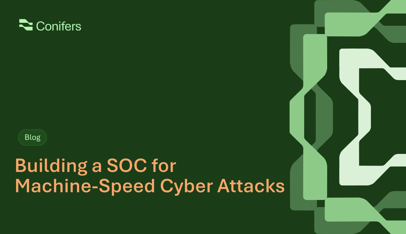 Building a SOC for Machine-Speed Cyber Attacks 