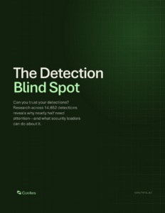 Cover of The Detection Blind Spot report