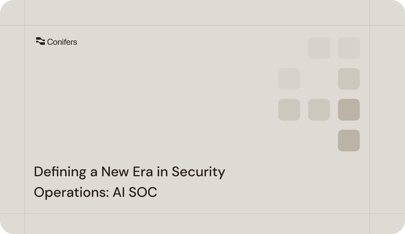Defining a New Era in Security Operations: AI SOC